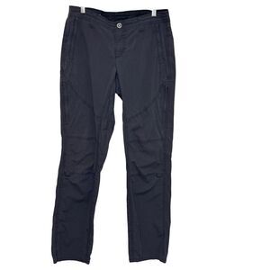 Kuhl Pants Womens 8 Regular Black Outdoor Hiking Stretch Articulated Knee Casual